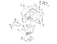 Rear Body Panel And Taillight Assemblies