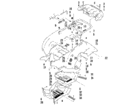 Rear Rack, Body Panel, And Footwell Assemblies