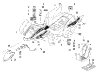 Body Panel And Headlight Assembly