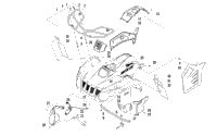 Front Body, Rack, And Headlight Assembly