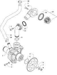 Water Pump Assembly