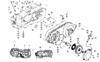 Left Crankcase, Cover, And Recoil Assembly