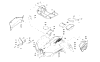 Front Rack, Body Panel, And Headlight Assemblies
