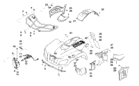 Front Rack, Body Panel, And Headlight Assemblies
