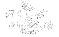Front Rack, Body Panel, And Headlight Assemblies