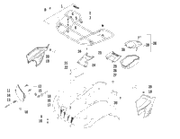 Front Rack And Headlight Assemblies (Le)