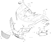 Front Body Panel And Headlight Assemblies