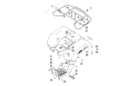 Rear Rack, Body Panel, And Footwell Assemblies