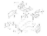 Front Rack And Headlight Assemblies