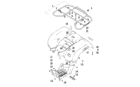 Rear Rack, Body Panel, And Footwell Assemblies