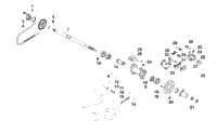 Rear Axle And Brake Assembly