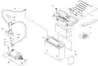 Battery And Starter Assembly