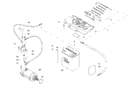 Battery And Starter Assembly