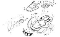 Front Body And Headlight Assembly