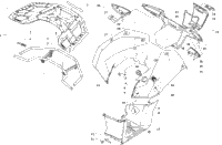 Rear Rack, Body Panel, Footwell And Taillight Assemblies