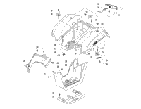 Rear Body Panel And Taillight Assemblies