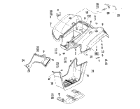 Rear Body Panel And Taillight Assemblies