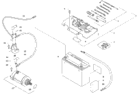 Battery And Starter Assembly