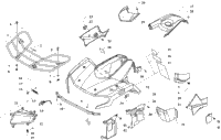Front Body, Rack, And Headlight Assembly