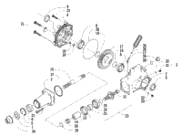 Rear Drive Gearcase Assembly