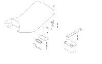 Seat, Battery, And Tool Kit Assemblies