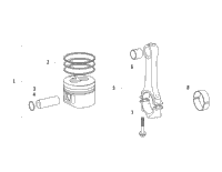 Piston Set And Connecting Rod Assembly