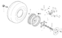 Front Wheels And Brake Assembly