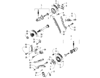 Camshafts/Tensioner Assembly