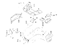 Front Rack And Headlight Assemblies