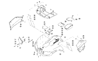 Front Rack, Body Panel, And Headlight Assemblies