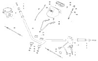 Handlebar, Instrument Pod, And Control Assemblies