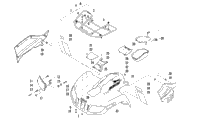 Front Rack, Body Panel, And Headlight Assemblies