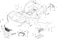 Body Panel And Headlight Assembly