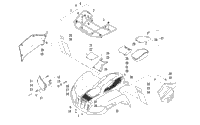 Front Rack, Body Panel, And Headlight Assemblies