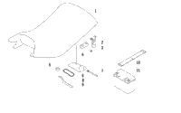 Seat, Battery, And Tool Kit Assemblies