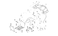 Rear Body, Rack, And Taillight Assembly