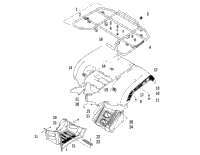 Rear Rack, Body Panel, And Footwell Assemblies