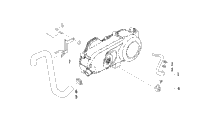 Kick Starter And Cooling Duct Assembly
