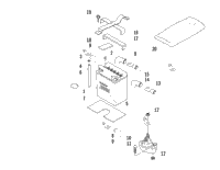Battery And Solenoid Assembly