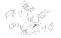 Front Rack, Body Panel, And Headlight Assemblies