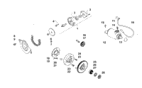 Starter Motor And Oil Pump Assembly