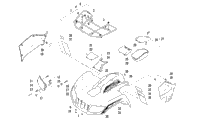 Front Rack, Body Panel, And Headlight Assemblies