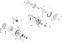 Starter Motor And Oil Pump Assembly