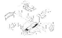 Front Rack, Body Panel, And Headlight Assemblies
