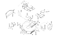 Front Rack, Body Panel, And Headlight Assemblies