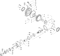 Rear Drive Gearcase Assembly