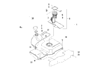 Gas Tank Assembly (Up To Vin: Vx8t226541)