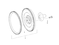 Flywheel And Crown Gear Assembly