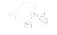 Seat, Battery, And Tool Kit Assemblies