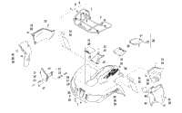 Front Rack, Body Panel, And Headlight Assemblies